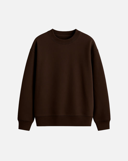 Crewneck Oversize Café