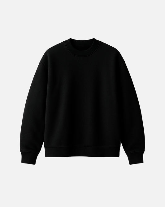 Crewneck Oversize Negro