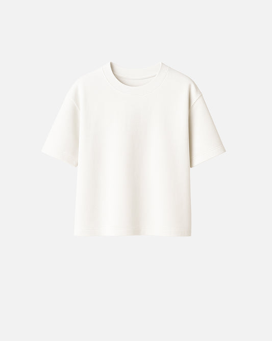 Camiseta Boxy Fit Blanco