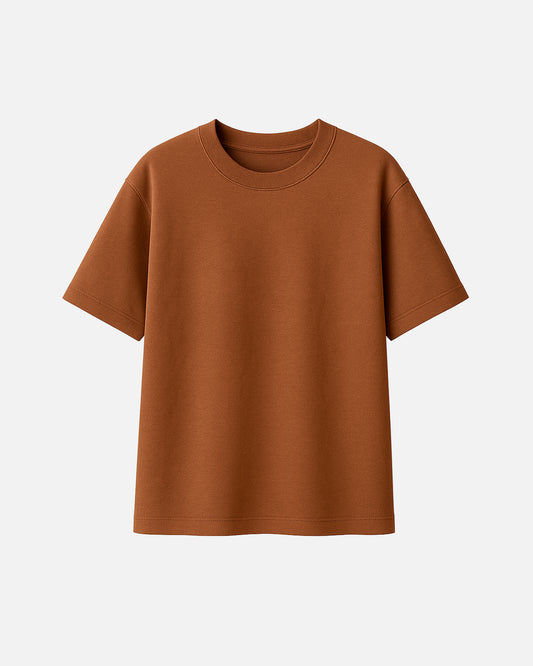 Camiseta Drop Terry Peruano Cafe