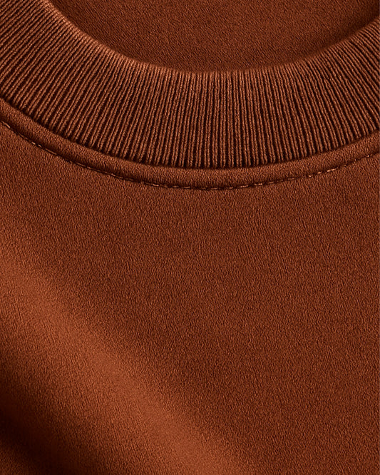 Crewneck Oversize Café