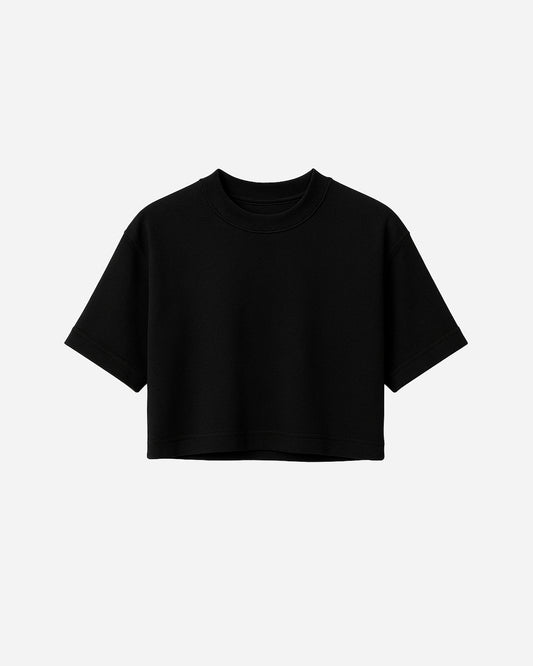 Camiseta Boxy Fit Negro