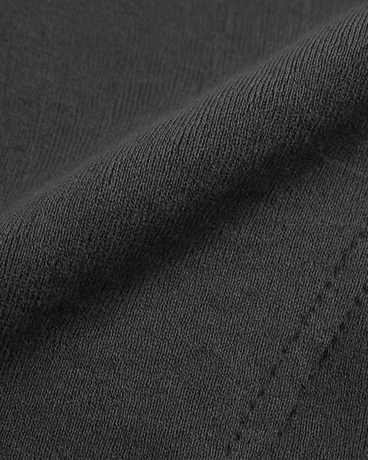 Camiseta Drop Terry Peruano Gris Plomo