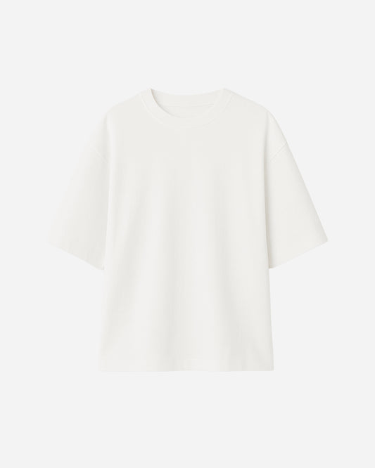 Camiseta Oversize Básica Blanco
