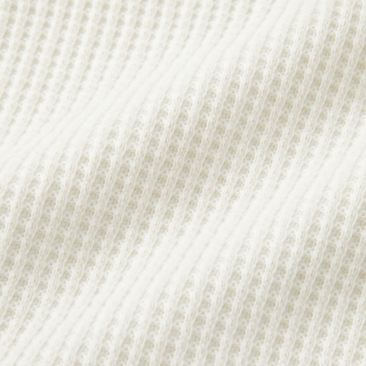 Camiseta Textura Waffle Blanco