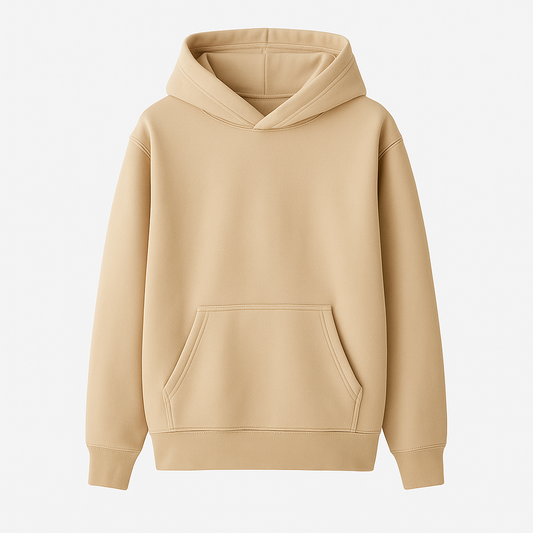 Hoodie Básico Beige