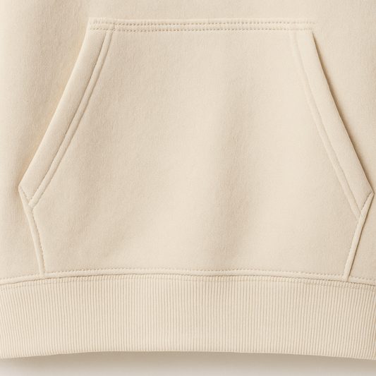 Hoodie Básico Beige