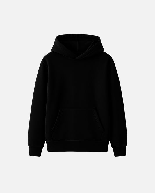 Hoodie Básico Negro