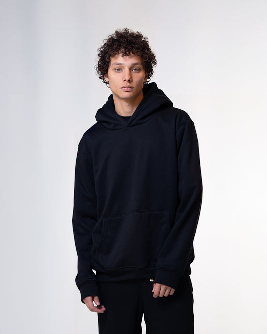 Hoodie Básico Negro