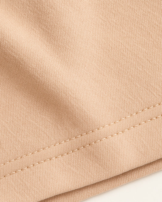 Tank Oversize Blanco Beige